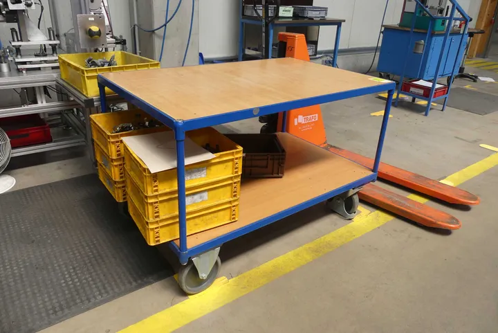 VARIfit - Etagenwagen, ohne Inhalt Maße in cm ca. 120 x 80 x 195